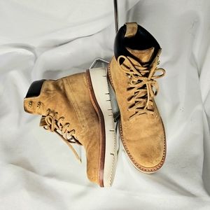 🔥"Rag & Bone" Tan Suede Boots